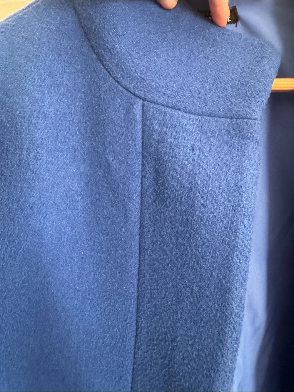 J Crew Mercantile Royal Blue Wool Blend Coat - Picture 12 of 12